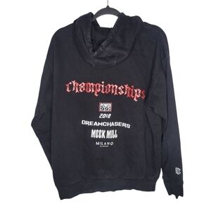 MEEK MILL Championships MILANO Di Rouge Dreamchasers Power 99 FM Hoodie Size L